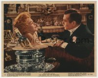 6c0826 PRINCE & THE SHOWGIRL color 8x10 still #12 1957 Laurence Olivier & Marilyn Monroe by champagne