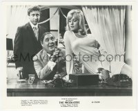 6c1380 PRODUCERS 8.25x10 still 1967 Gene Wilder watches Zero Mostel & sexiest Lee Meredith!