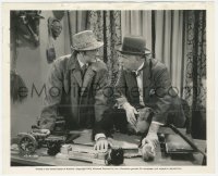 6c1467 SPIDER WOMAN 8x10.25 still 1943 Basil Rathbone as Sherlock Holmes & Nigel Bruce w/dead body!