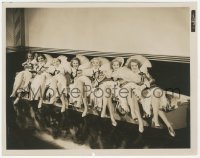 6c1471 STAND UP & CHEER 8x10.25 still 1934 seven beautiful female dancers including Anne Nagel!
