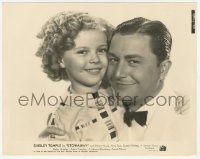6c1479 STOWAWAY 8x10.25 still 1936 best smiling portrait of adorable Shirley Temple & Robert Young!