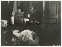 6c1486 STUDY IN SCARLET 6.5x8.75 still 1933 Asian Anna May Wong & Tetsu Komai find dead body!