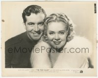 6c1524 TIN PAN ALLEY 8x10.25 still 1940 great close up of sexy Alice Faye in fur with John Payne!