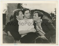 6c1530 TORTILLA FLAT 8x10.25 still 1942 Spencr Tracy, pretty Hedy Lamarr & John Garfield!
