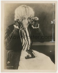 6c1543 UNHOLY 3 8x10.25 still 1930 portrait of makeup legend Lon Chaney in disguise as old lady!