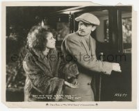 6c1579 WILD PARTY 8x10.25 still 1929 Fredric March tells sexy Clara Bow to get in the men's car!