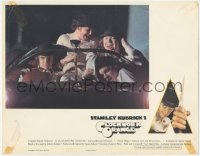 6c0359 CLOCKWORK ORANGE English LC 1972 Stanley Kubrick classic, McDowell driving car with droogs!
