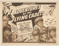 6c0002 ADVENTURES OF THE FLYING CADETS chapter 11 TC 1943 WWII serial, Hostages For Treason!