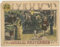 6c0266 ANKLES PREFERRED LC 1927 shopper glares at Madge Bellamy, who dropped all her packages!