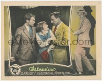 6c0281 BARKER LC 1928 Milton Sills stops Dorothy Mackaill & young Douglas Fairbanks Jr., rare!