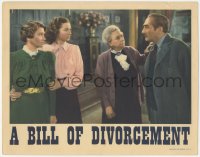 6c0297 BILL OF DIVORCEMENT LC 1940 Maureen O'Hara, Dame May Whitty, Fay Bainter & Adolphe Menjou!