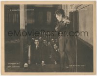 6c0315 BOOMERANG BILL LC 1922 Lionel Barrymore as tough criminal threatening men on stairs, rare!
