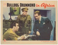 6c0327 BULLDOG DRUMMOND IN AFRICA LC 1938 detective John Howard, Anthony Quinn & Fortunio Bonanova!