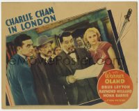 6c0349 CHARLIE CHAN IN LONDON LC 1934 Asian Warner Oland, young Ray Milland & Drue Leyton, rare!