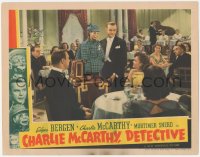 6c0353 CHARLIE McCARTHY DETECTIVE LC 1939 Edgar Bergen & Charlie McCarthy performing in nightclub!