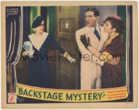6c0384 CURTAIN AT 8 LC 1933 Dorothy Mackaill, Paul Cavanagh, Marion Shilling, Backstage Mystery!