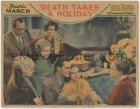 6c0389 DEATH TAKES A HOLIDAY LC 1934 Fredric March as literal Death in human form, Venable, rare!