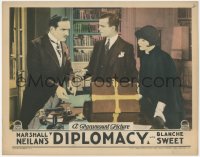 6c0400 DIPLOMACY LC 1926 Blanche Sweet looks at contents of Neil Hamilton's suitcase, rare!