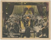 6c0436 FOUR HORSEMEN OF THE APOCALYPSE LC 1921 Rudolph Valentino dancing at restaurant by band!