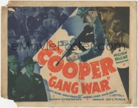 6c0067 GANG WAR TC 1940 Ralph Cooper stars in this ultra rare all-black gangster movie!
