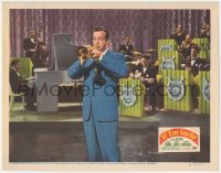 6c0503 IF I'M LUCKY LC #2 1946 close up of Harry James playing his trumpet with his Music Makers!