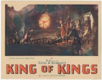 6c0101 KING OF KINGS TC 1927 Cecil B. DeMille Biblical epic, great image of Christ reborn!
