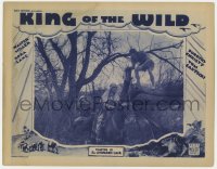 6c0530 KING OF THE WILD chapter 10 LC 1931 Boris Karloff about to be ambushed by Bimi the Ape Man!