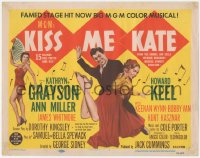 6c0105 KISS ME KATE TC 1953 great image of Howard Keel spanking Kathryn Grayson, sexy Ann Miller!