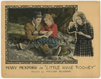 6c0544 LITTLE ANNIE ROONEY LC 1925 close up of Mary Pickford showing William Haines where it hurts!