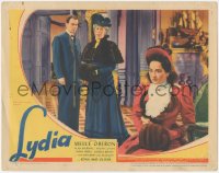 6c0552 LYDIA LC 1941 young Joseph Cotten & Edna May Oliver stare at distraught Merle Oberon!