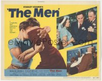 6c0135 MEN TC 1950 very first Marlon Brando, Jack Webb, directed by Fred Zinnemann!