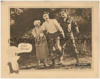 6c0571 MIN WALKS IN HER SLEEP LC 1926 Fay Tincher with Joe Murphy as Andy Gump, ultra rare!