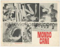 6c0581 MONDO CANE LC 1962 classic early Italian documentary of human oddities, cool montage!