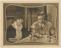 6c0589 MYSTERIOUS CLIENT LC 1918 Irene Castle gives Milton Sills her card but tells nothing, rare!