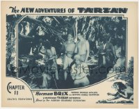 6c0597 NEW ADVENTURES OF TARZAN chapter 11 LC 1935 barechested Bruce Bennett, Death's Fireworks!