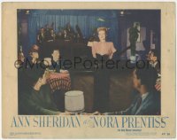 6c0605 NORA PRENTISS LC #6 1947 great close up of sexy Ann Sheridan performing in nightclub!