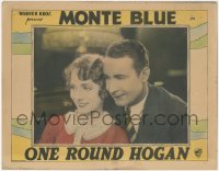 6c0624 ONE-ROUND HOGAN LC 1927 romantic close up of boxer Monte Blue & pretty Leila Hyams!