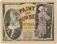 6c0157 PAINT & POWDER TC 1925 pretty Elaine Hammerstein, directed by Hunt Stromberg, ultra rare!
