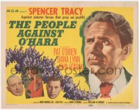 6c0161 PEOPLE AGAINST O'HARA TC 1951 Spencer Tracy against sinister forces that prey on youth!