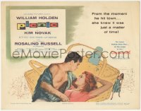 6c0163 PICNIC TC 1956 great art of barechested William Holden & sexy long-haired Kim Novak!