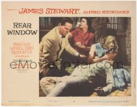6c0649 REAR WINDOW LC #8 1954 Hitchcock, Corey, Ritter & Grace Kelly comfort fallen James Stewart!