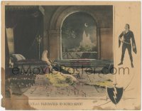 6c0662 ROBIN HOOD LC 1922 great image of Douglas Fairbanks laying on Enid Bennett in palace!