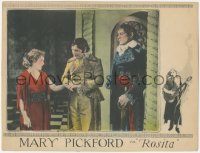 6c0674 ROSITA LC 1923 king loves street singer Mary Pickford, but she loves someone else, Lubitsch!