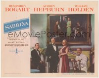 6c0683 SABRINA LC #7 1954 Humphrey Bogart & William Holden with parents by family portrait!