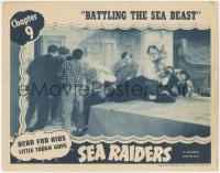 6c0697 SEA RAIDERS chapter 9 LC 1941 Dead End Kids & Little Tough Guys, Battling the Sea Beast!