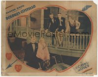 6c0700 SECOND CHOICE LC 1930 three people smiling at Chester Morris & Dolores Costello in car!
