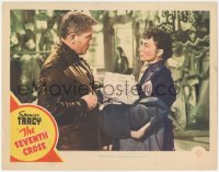 6c0704 SEVENTH CROSS LC #4 1944 Agnes Moorehead gives Spencer Tracy everything he'll need!