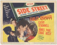 6c0188 SIDE STREET TC 1950 fate dropped $30,000 in Farley Granger's lap, directed by Anthony Mann!