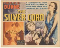 6c0189 SILVER CORD TC 1933 Irene Dunne challenges the menace of a selfish mother, Joel McCrea, rare!