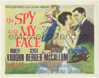 6c0205 SPY WITH MY FACE int'l TC 1966 Robert Vaughn, sexy Sharon Farrell, Man from UNCLE!